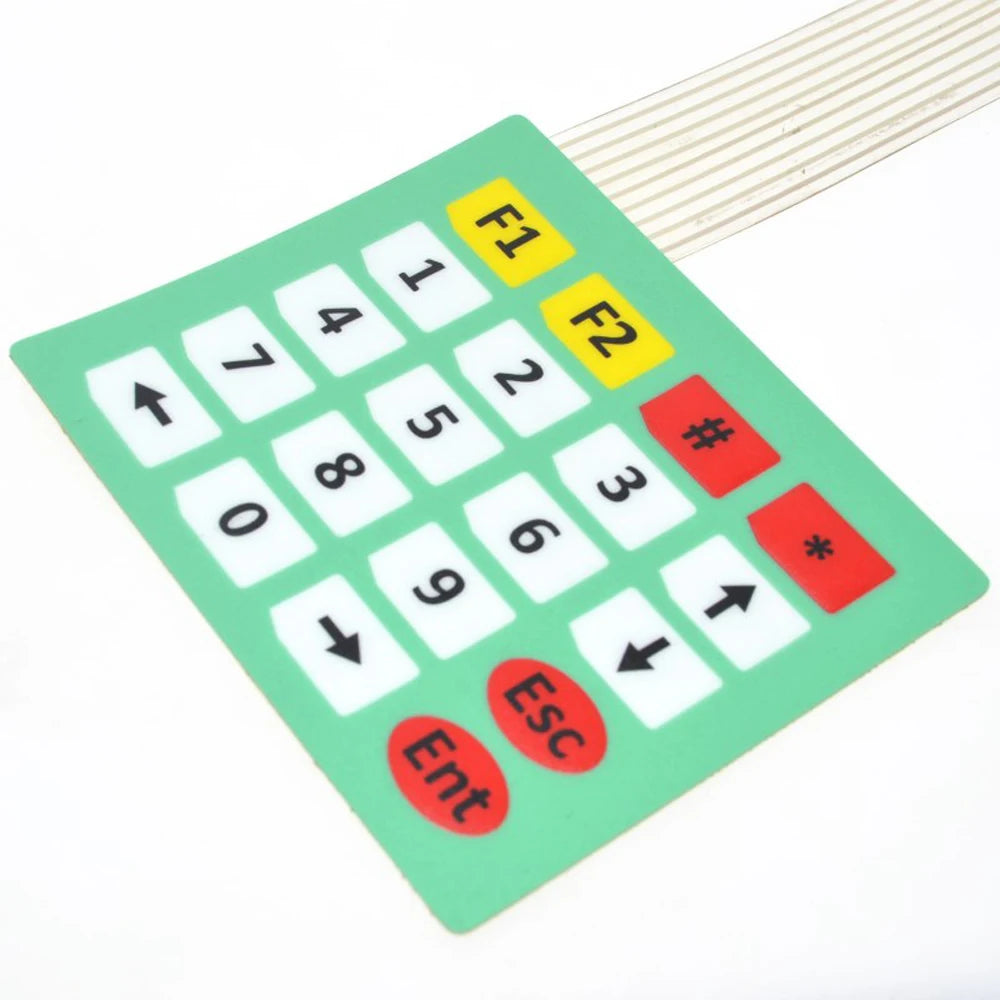 New 4x5 Matrix Array 20 Key Membrane Switch Keypad Keyboard Control Panel Microprocessor Keyboard Controller for DIY 5*4