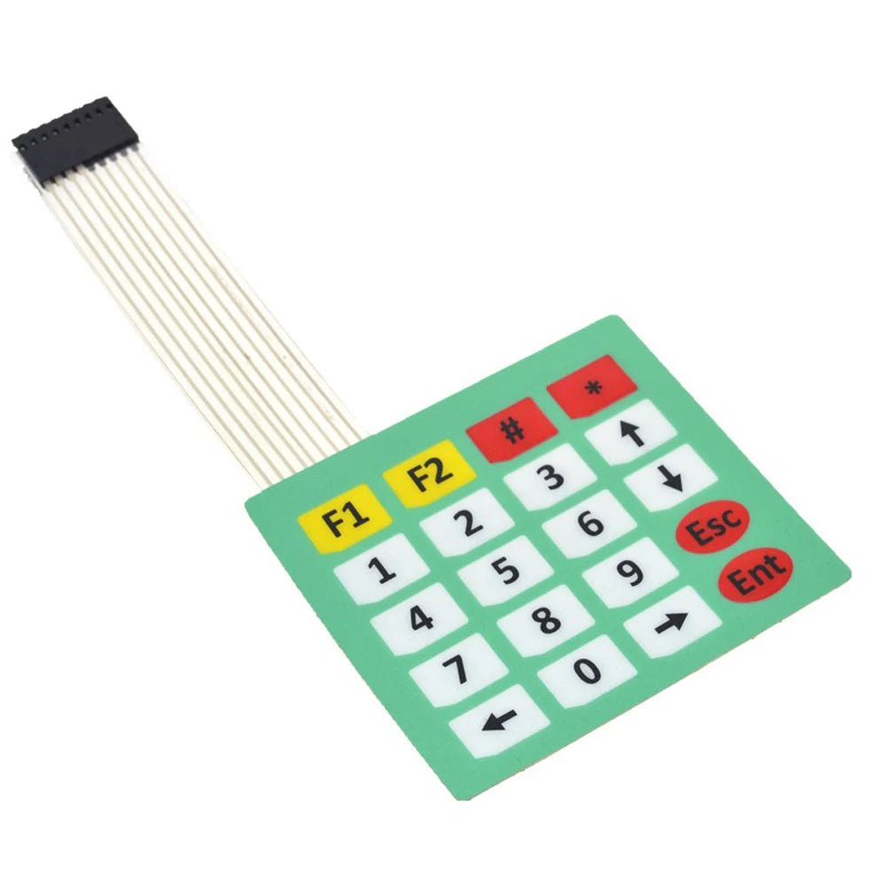 New 4x5 Matrix Array 20 Key Membrane Switch Keypad Keyboard Control Panel Microprocessor Keyboard Controller for DIY 5*4
