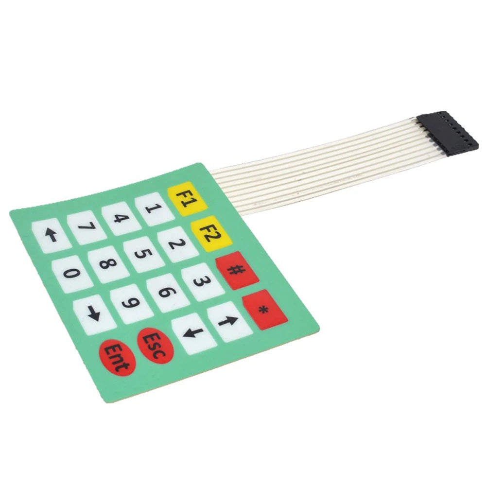 New 4x5 Matrix Array 20 Key Membrane Switch Keypad Keyboard Control Panel Microprocessor Keyboard Controller for DIY 5*4