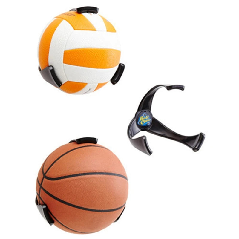 Basketball Wall Mount Holder, 3 Claws Ball Display Rack, Soccer, Football, Volleyball, Sports Ball Storage Supplies