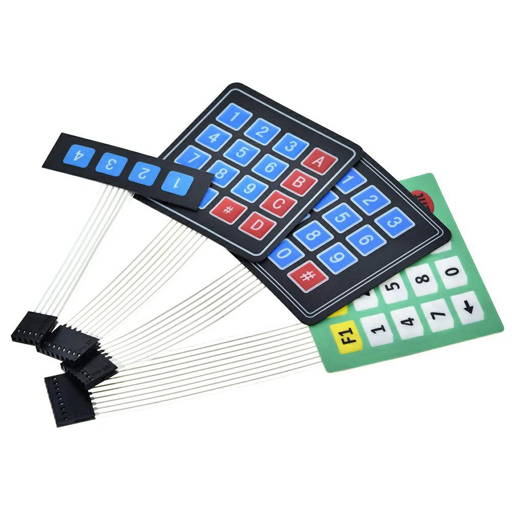 New 4x5 Matrix Array 20 Key Membrane Switch Keypad Keyboard Control Panel Microprocessor Keyboard Controller for DIY 5*4