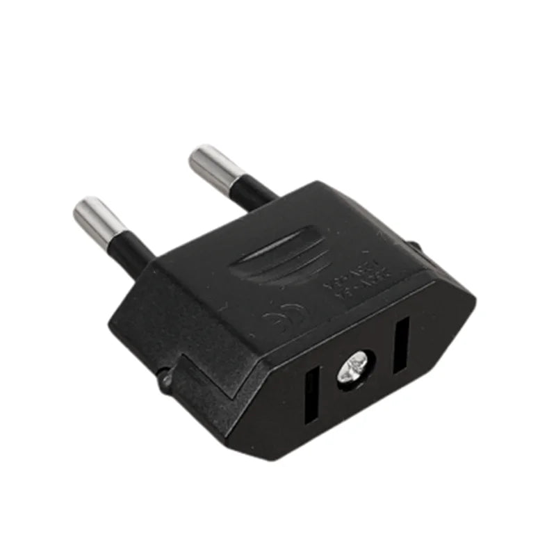 1pcs US/EU American Socket Adapter 2pin 4.0mm European EU To US plug Power adapter Converter Electrical Socket  Outle