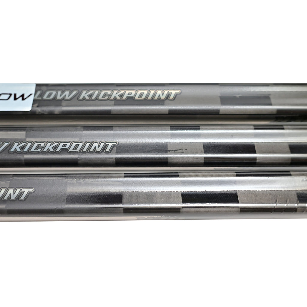 [2-Pack][SR][LKP][Tigger 10CLK][Black] Pro Classic Low Kick Point CLK Carbon Fiber Real Ice Hockey Sticks Light Weight 390g