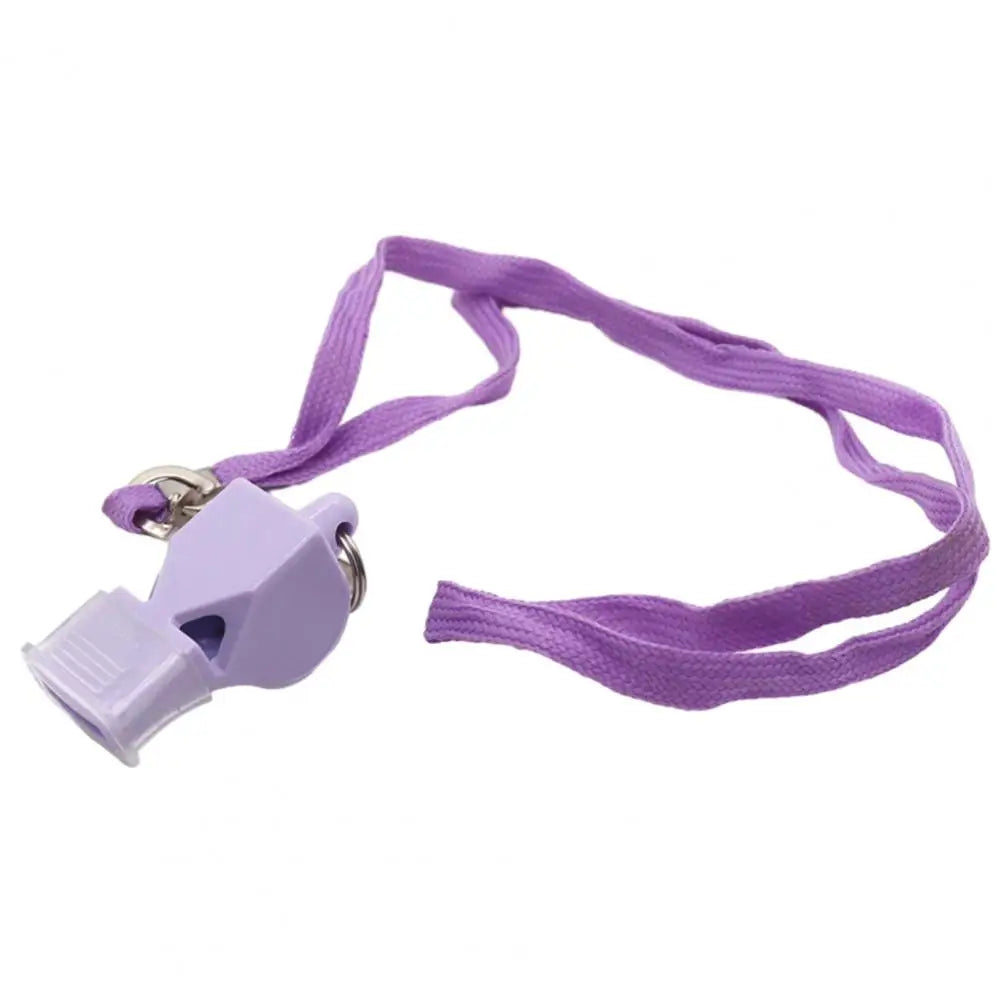 Loud Pea-shaped Whistle 120 Decibel Whistle Professional Sports Whistle Set with Lanyard Mouth Grip for Coaches Referees