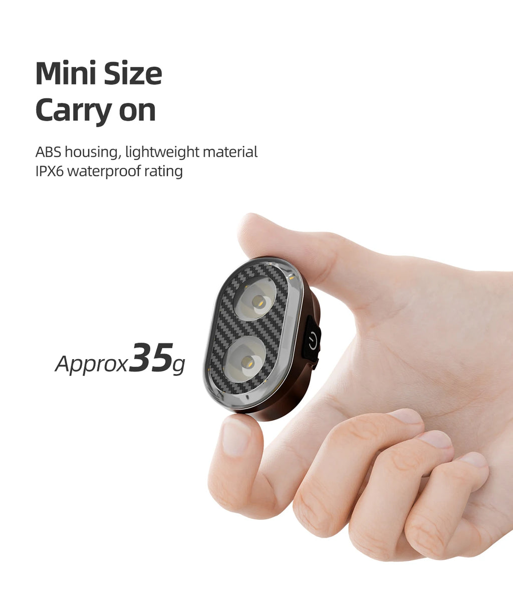 CYCLAMI Bicycle Headlights Front Light  Type-C Charging Waterproof MTB Road Bike Lights Cycling Accessories