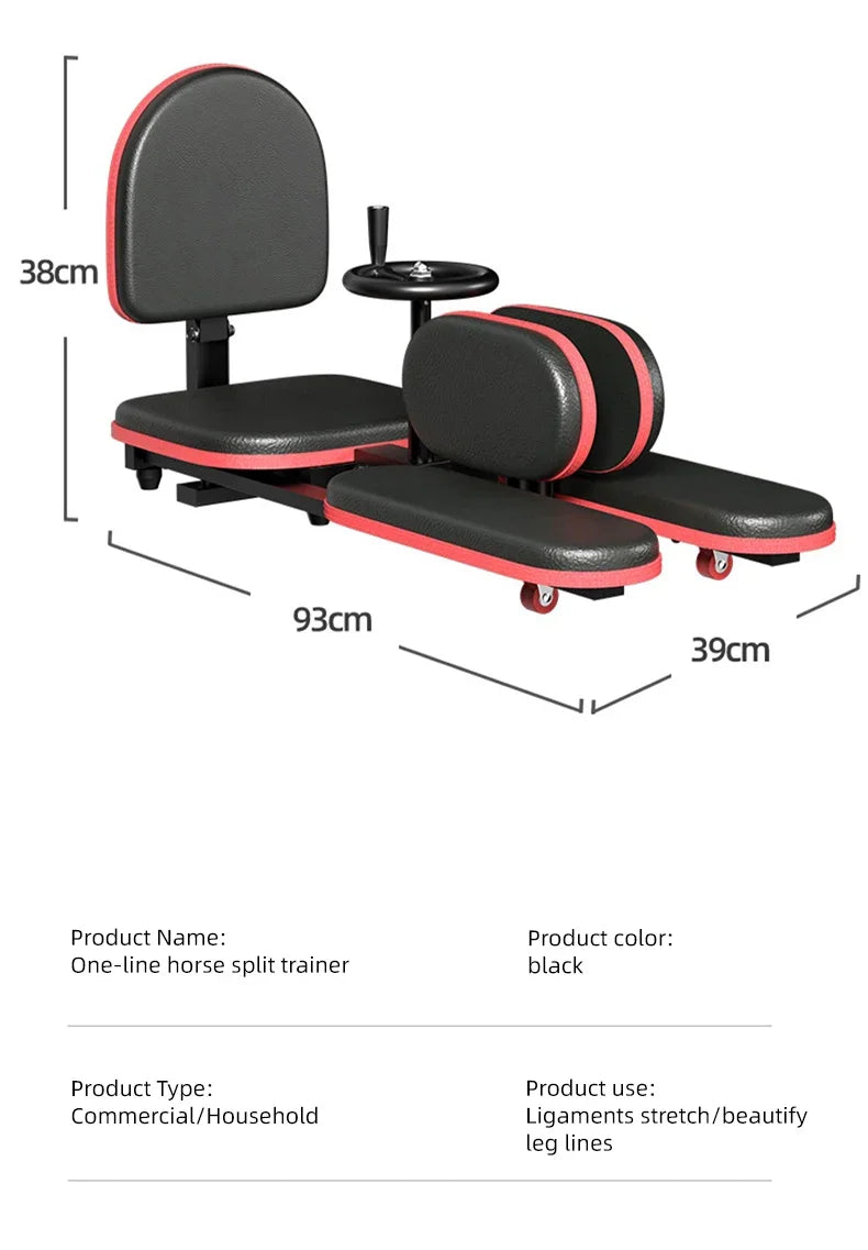 Newly Duty Leg Stretcher Machine Gym Split Machine Fitness Leg Ligament Stretcher For Ballet Yoga Dance Martial Arts Gymnastics
