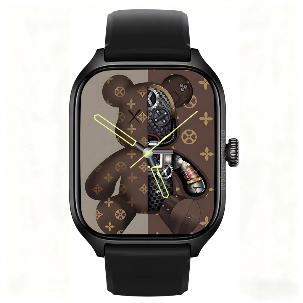 HOMEFISH H9 Intelligent Watch Bluetooth Call Remote Photography Sleep Monitoring Multiple Sports Modes Heart Rate Blood