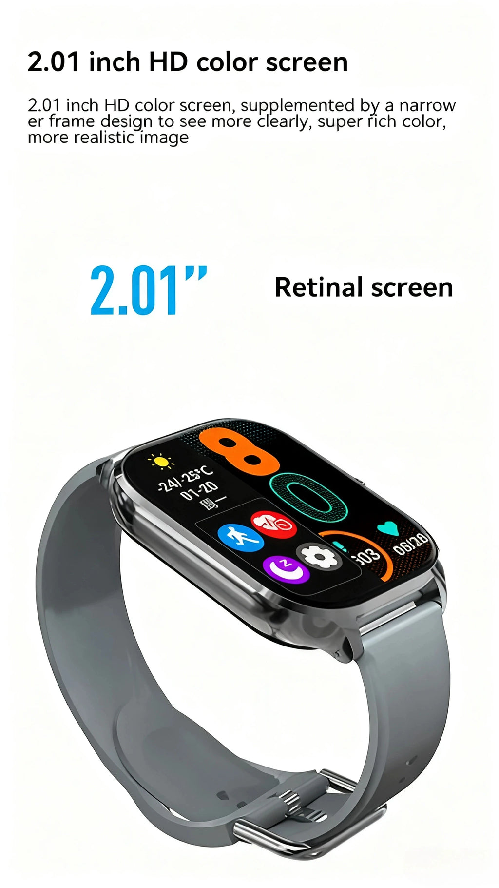 HOMEFISH H9 Intelligent Watch Bluetooth Call Remote Photography Sleep Monitoring Multiple Sports Modes Heart Rate Blood