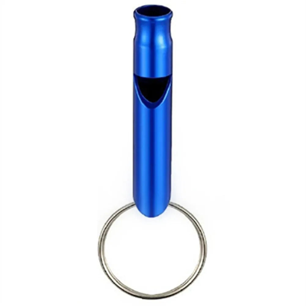 45*8mm Mini Survival Metal Whistle  Distress Pet Training Feeding Helper Outdoor Training Whistle Dogs Repeller Pet Training