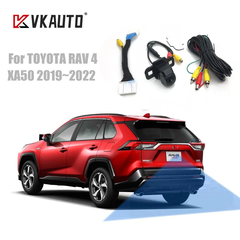 VKAUTO Backup Camera for Toyota RAV4 2018–2024 (CCD Night Vision)