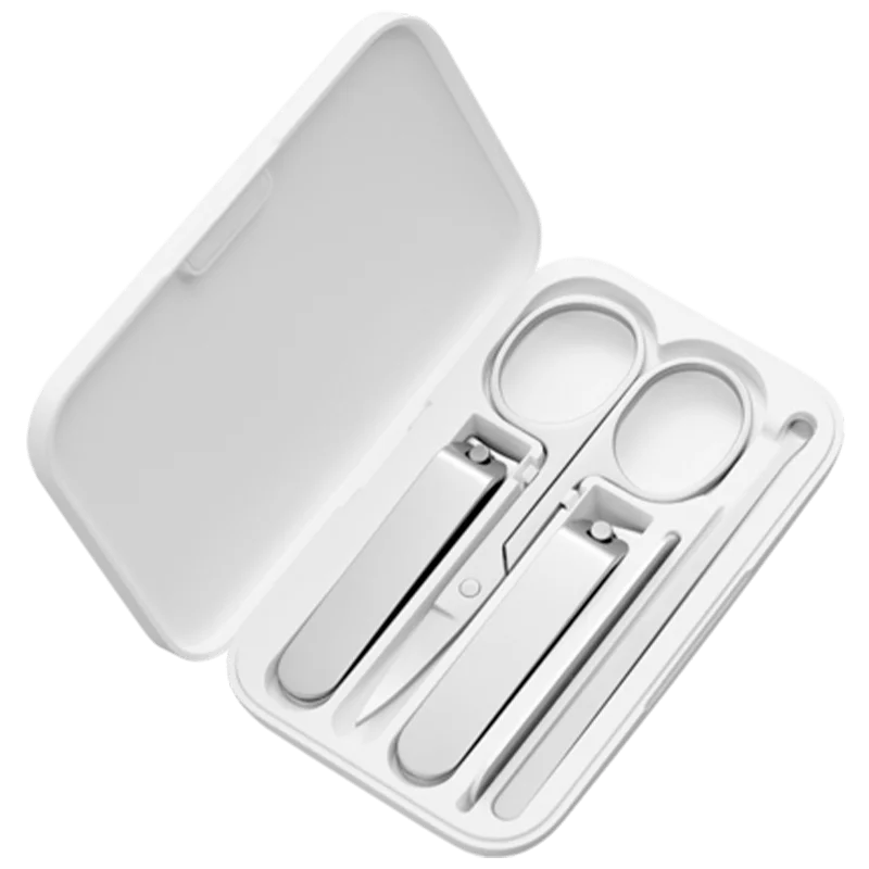 New Original MIJIA Manicure Nail Clippers Pedicure Set Portable Travel Hygiene Kit Stainless Steel Nail Cutter Tool Set -CN