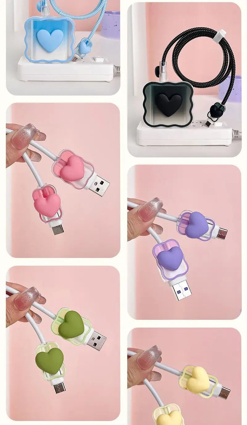For Xiaomi 33W Data Cable Protective Cover Note/11/12/13/pro/k60/k50 Redmi Charger Head Protective Cable Cover Case