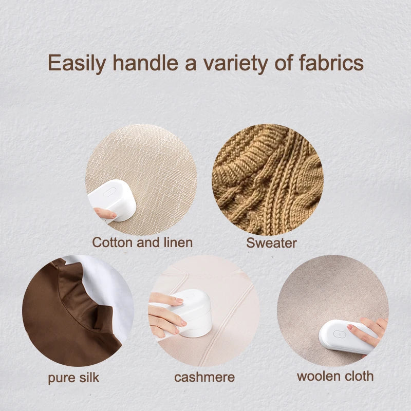 New Portable Family Original Lint Remover Rechargable Cloth Fabric Shaver Fluff Pellet Remove Machine for Clothes Sweater
