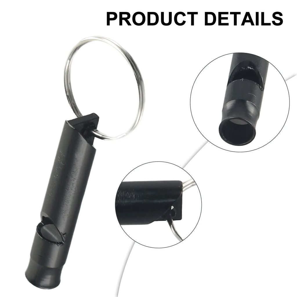 45*8mm Mini Survival Metal Whistle  Distress Pet Training Feeding Helper Outdoor Training Whistle Dogs Repeller Pet Training