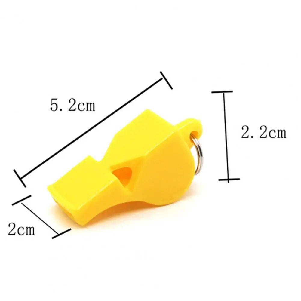 Loud Pea-shaped Whistle 120 Decibel Whistle Professional Sports Whistle Set with Lanyard Mouth Grip for Coaches Referees