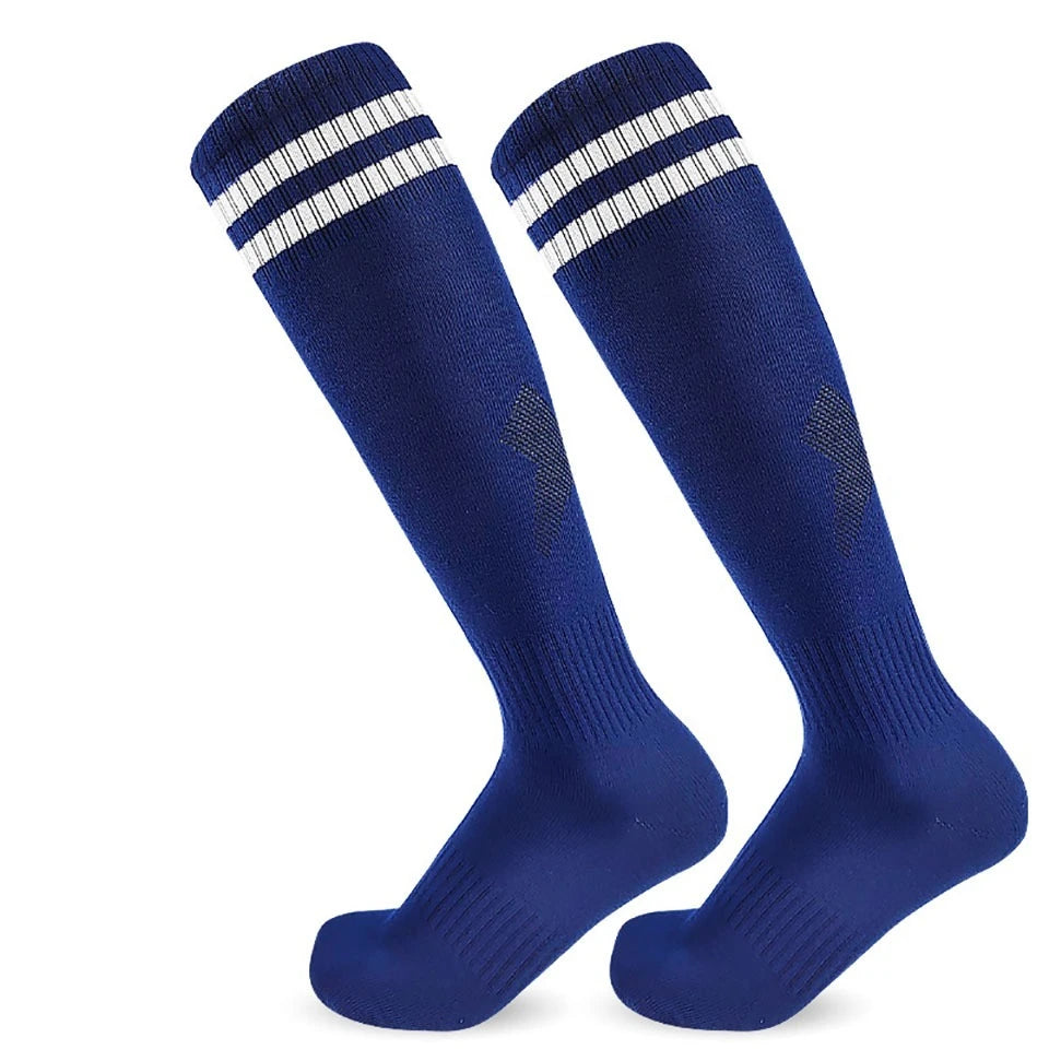 Loogdeel 26-45 Children Adult Football Sports Long Knee Socks Kids Soccer Baseball Adults Legging Stockings Children Sports Sock