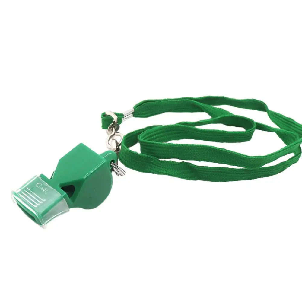 Loud Pea-shaped Whistle 120 Decibel Whistle Professional Sports Whistle Set with Lanyard Mouth Grip for Coaches Referees