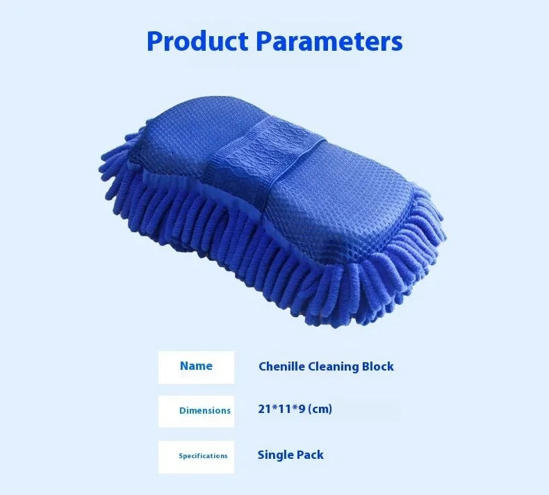 Superfiber Gloves Modeling Car Wash Sponge Clean Car Care Details Brush Clean Sponge Car Gloves Available On Both Side Auto Part