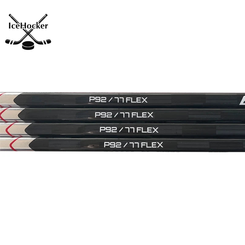 [3-PACK]NEW V Series Ice Hockey Sticks Hyper 380g Light Weight P92 P28 Blank Carbn Fiber Ice Hockey Sticks tape Free Shipping