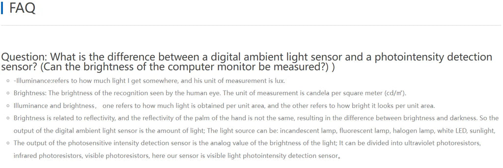 M5Stack Official Light Sensor Unit with Photo-resistance