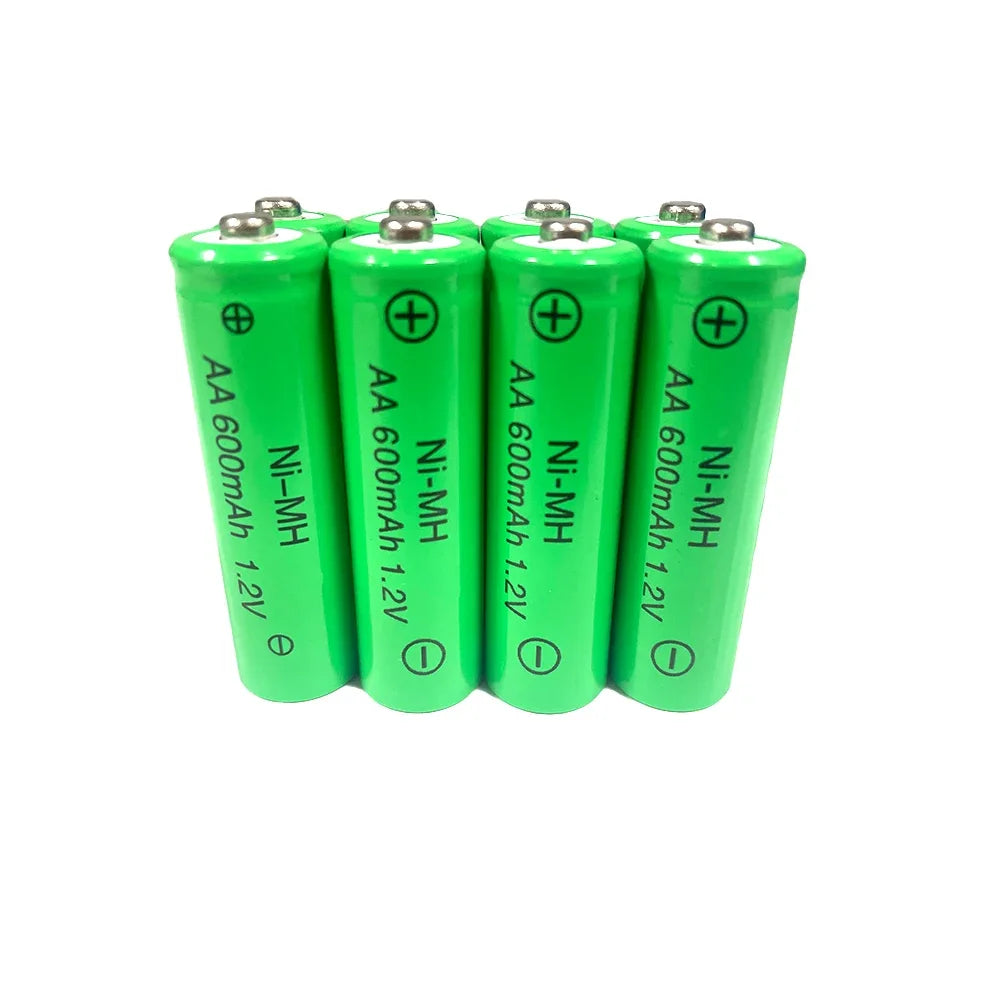 Brand New AA 1.2V Ni-MH Battery 600mAh  Electric Shaver Toy Rechargeable Battery Gaming Machine Flashlight Battery