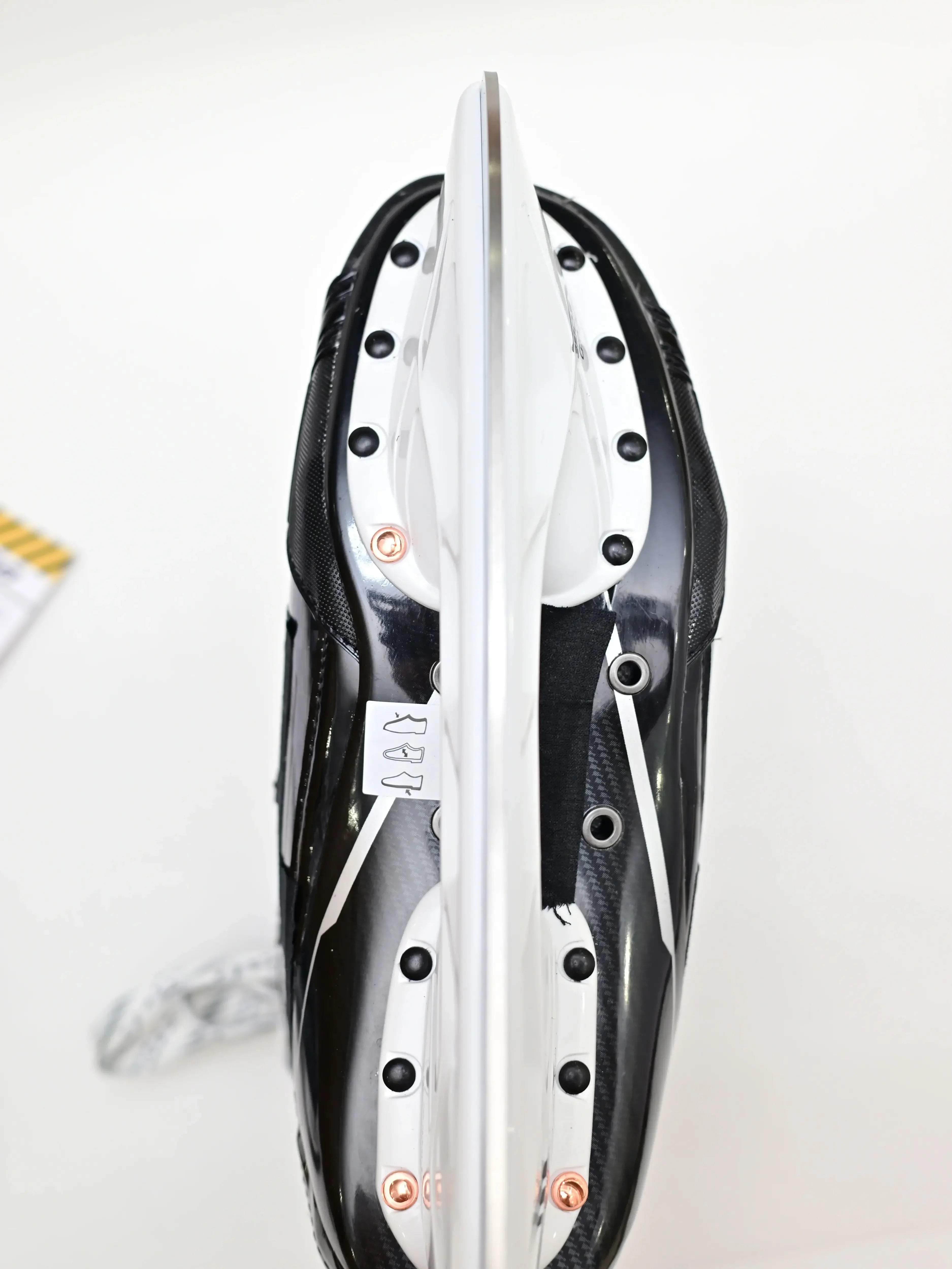 Thermalform Heat Molding hockey Skate Curv Composite Steel Blade Real Ice Hockey Carbon Fiber Customizable Performance Fit Light