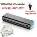 New Plastic Sealer with 10 Sheets Laminating Film, 9 Inch Hot and Cold Laminator, Hot and Cold Laminator for Home School Office