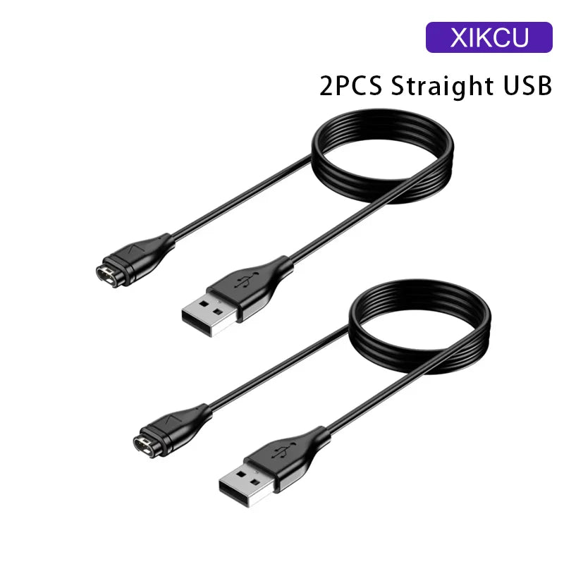 New For Garmin Fenix 7 7S 7X 6 6S 6X 5 5X 5S Vivoactive 3 Forerunner 945 935 245 Instinct 2 USB Charging Cable Data Cord Charger