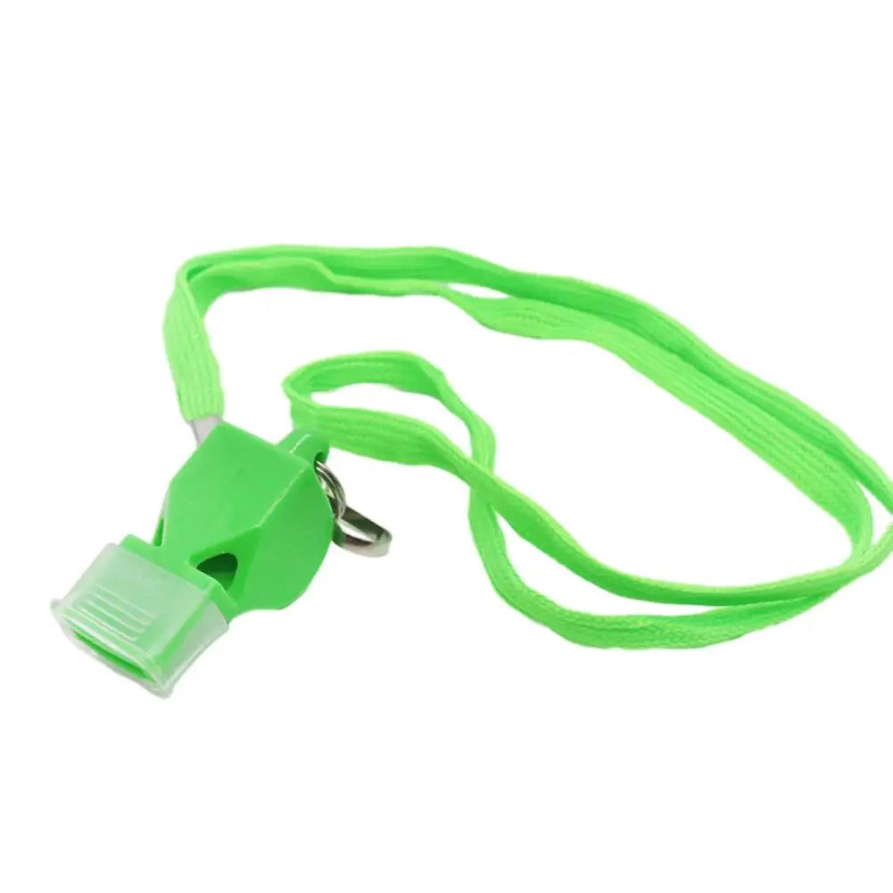 Loud Pea-shaped Whistle 120 Decibel Whistle Professional Sports Whistle Set with Lanyard Mouth Grip for Coaches Referees