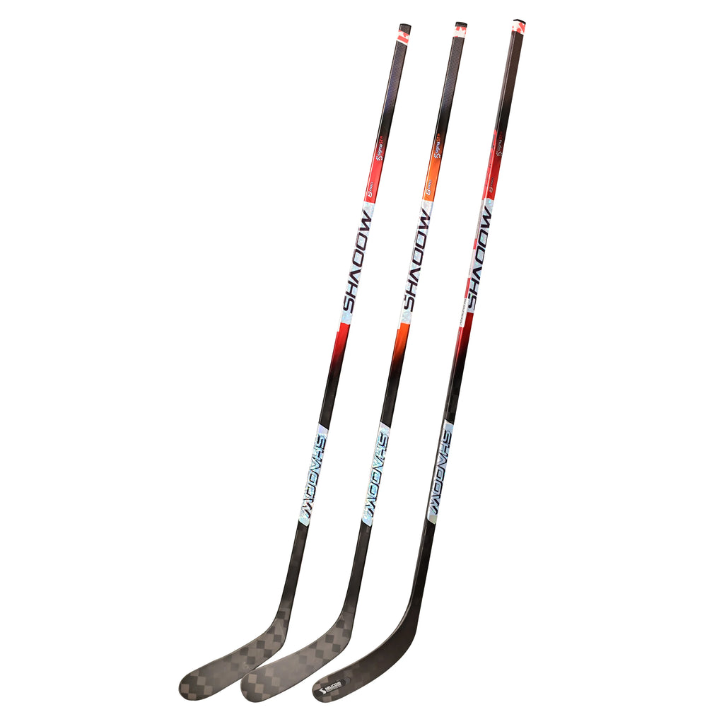 [4-Pack][Random Color][FT8] New Senior Ice Hockey Sticks Random FT8 PRO With Grip Carbon Fiber  P92 P28 P29