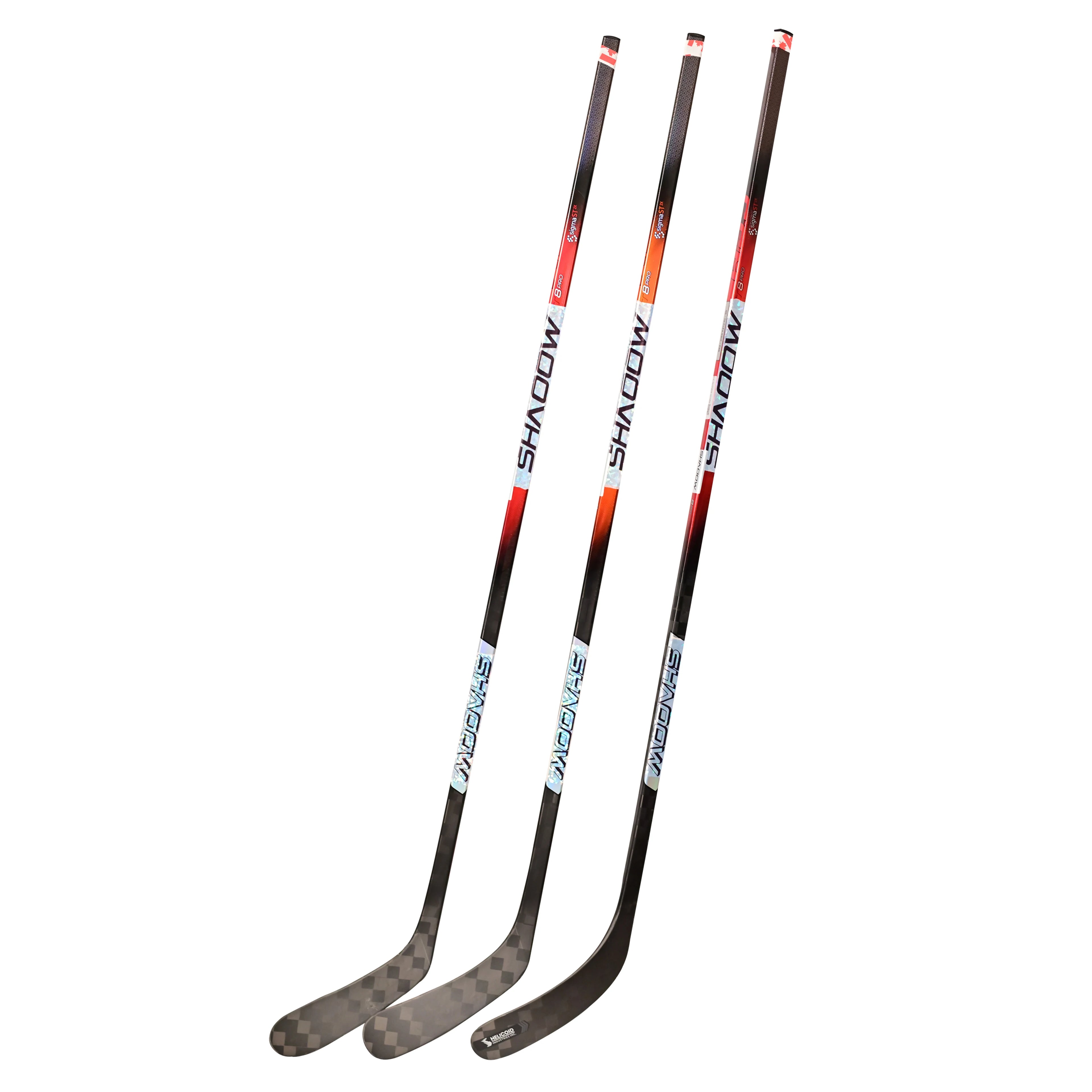 [4-Pack][Random Color][FT8] New Senior Ice Hockey Sticks Random FT8 PRO With Grip Carbon Fiber  P92 P28 P29