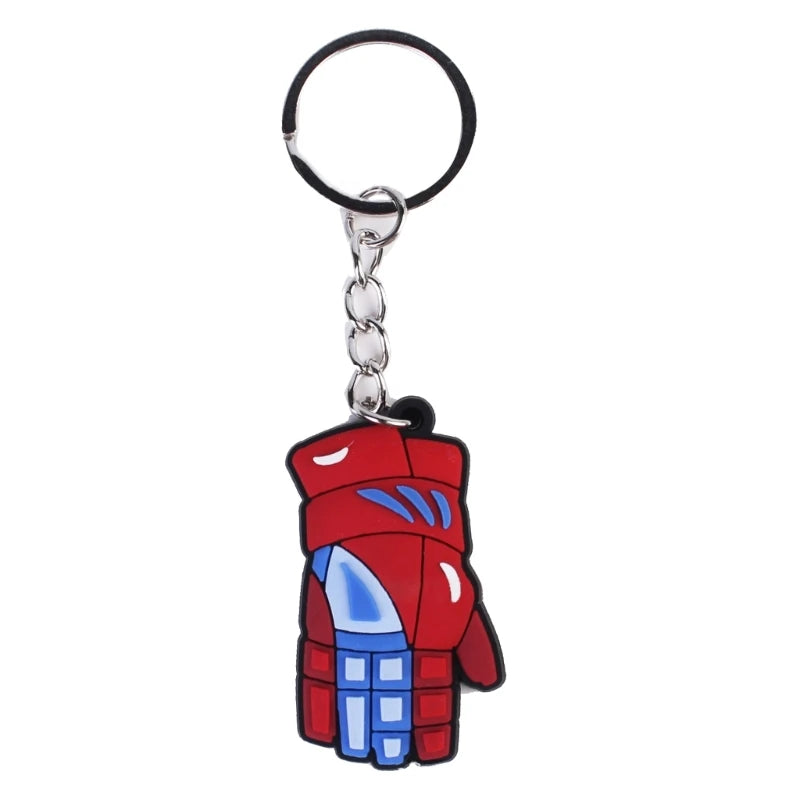 Ice Hockey Sports Pendant Keyring Cartoon Winter Sports Charm Keychain Car Keys Holder Bag Pendant Handbag Accessories