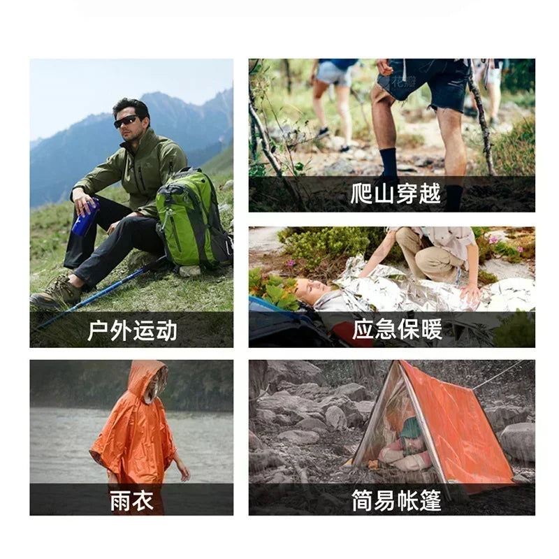 Double Tube Explosive Whistle Outdoor Distress Whistle Stainless Steel High-frequency Earthquake Rescue Whistle Survival Whistle
