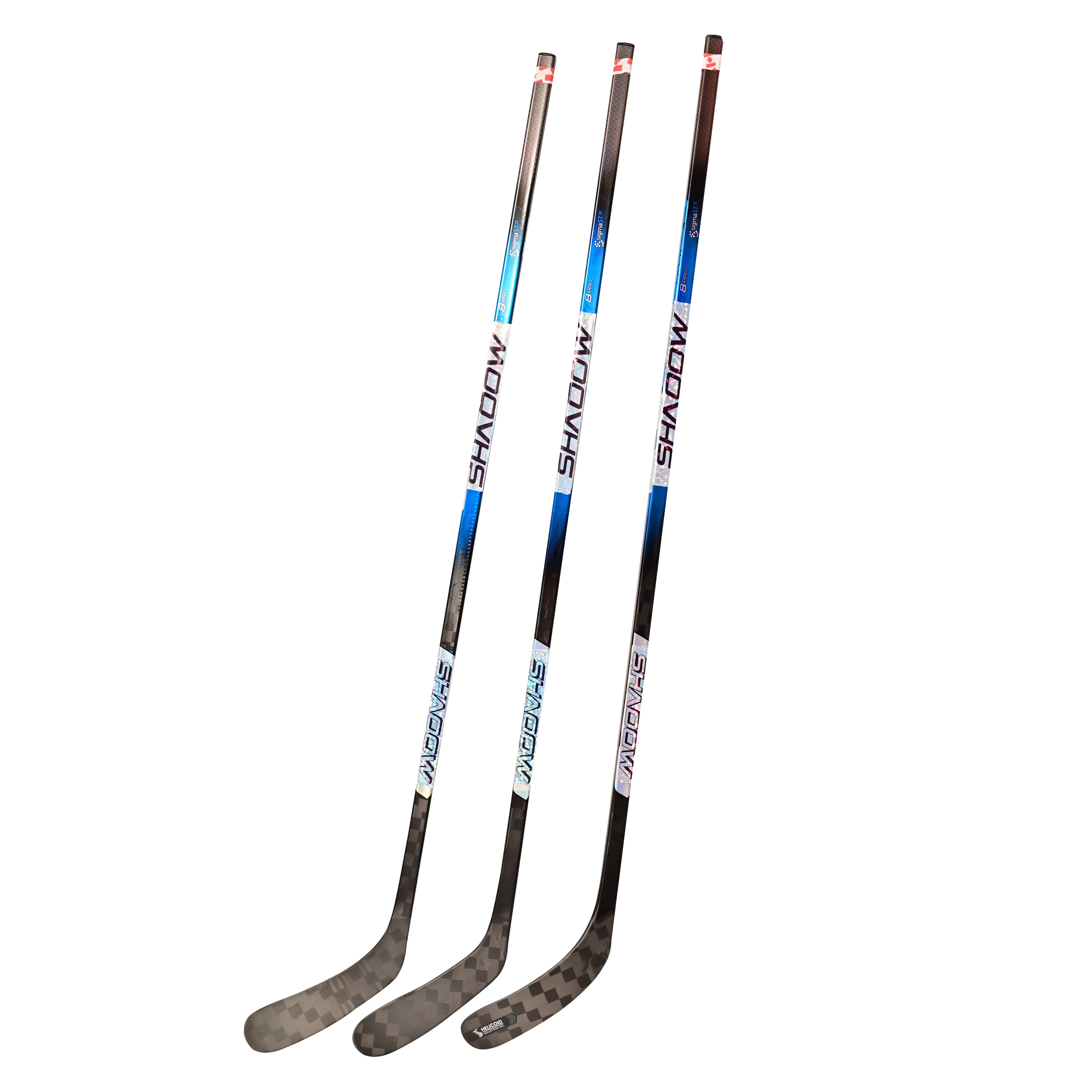 [4-Pack][Random Color][FT8] New Senior Ice Hockey Sticks Random FT8 PRO With Grip Carbon Fiber  P92 P28 P29