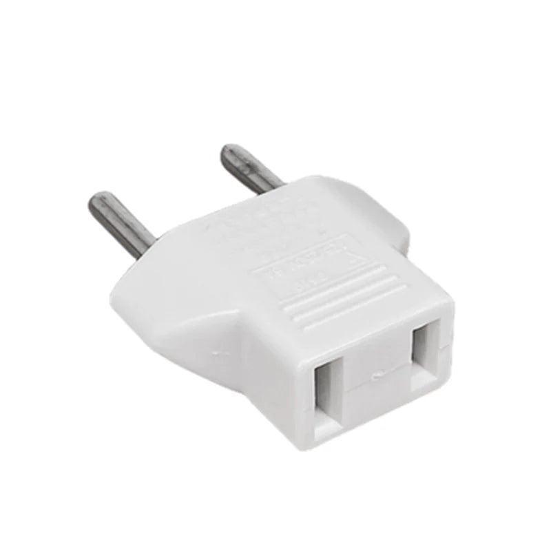 1pcs US/EU American Socket Adapter 2pin 4.0mm European EU To US plug Power adapter Converter Electrical Socket  Outle