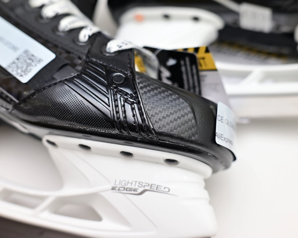 Thermalform Heat Molding hockey Skate Curv Composite Steel Blade Real Ice Hockey Carbon Fiber Customizable Performance Fit Light