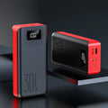 Power bank with a large capacity of 30000 mAh fast charging for mobile phones mobile power bank charging digital display