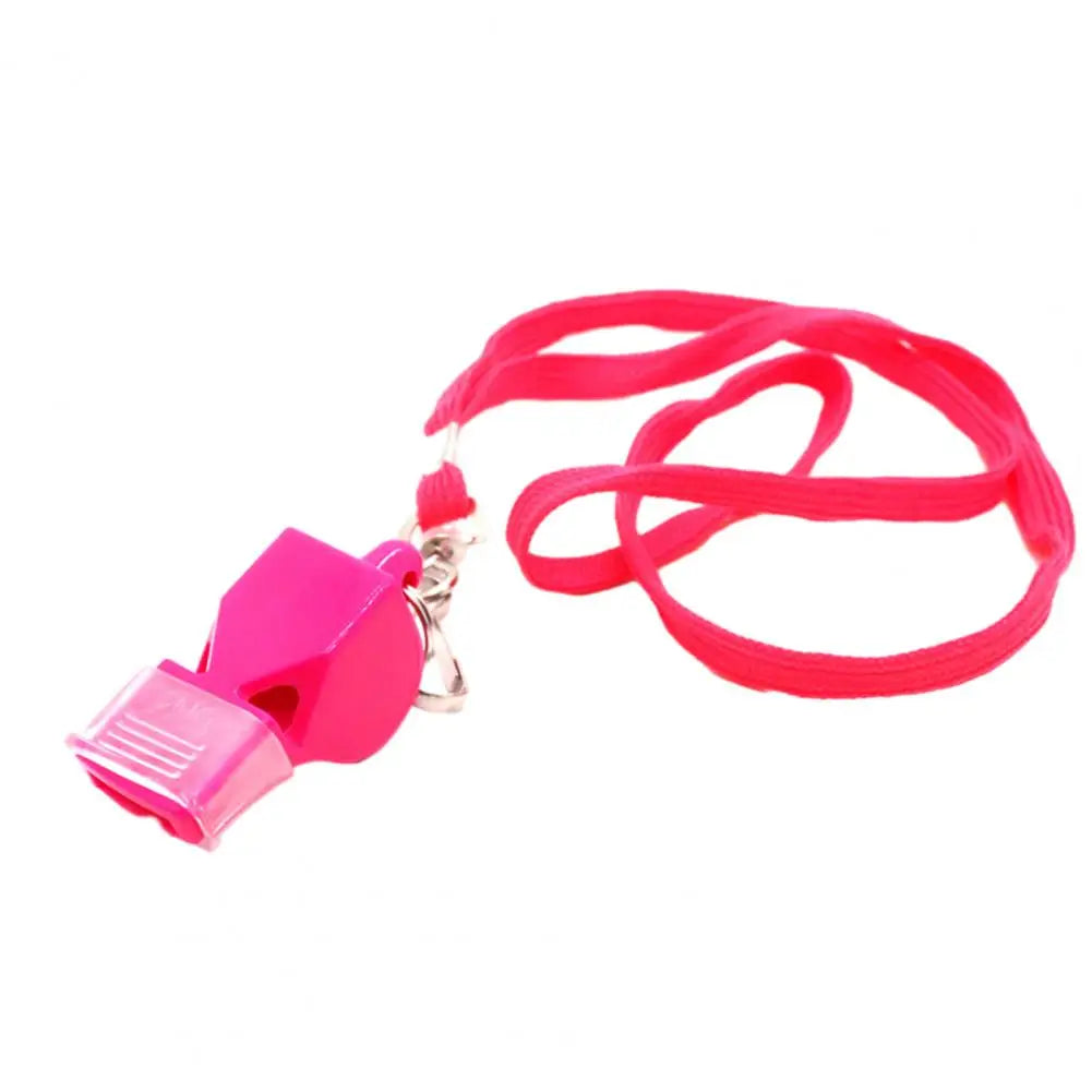 Loud Pea-shaped Whistle 120 Decibel Whistle Professional Sports Whistle Set with Lanyard Mouth Grip for Coaches Referees