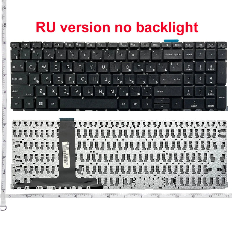 US/RU/SP keyboard For HP ProBook 450 G8/455 G8/455R G8 450 G10/455 G10/455R G10 650 G8/650 G9/650 G10/655 G8/655 G9/655 G10