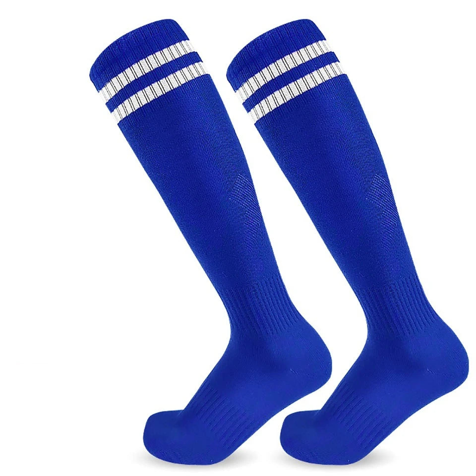 Loogdeel 26-45 Children Adult Football Sports Long Knee Socks Kids Soccer Baseball Adults Legging Stockings Children Sports Sock