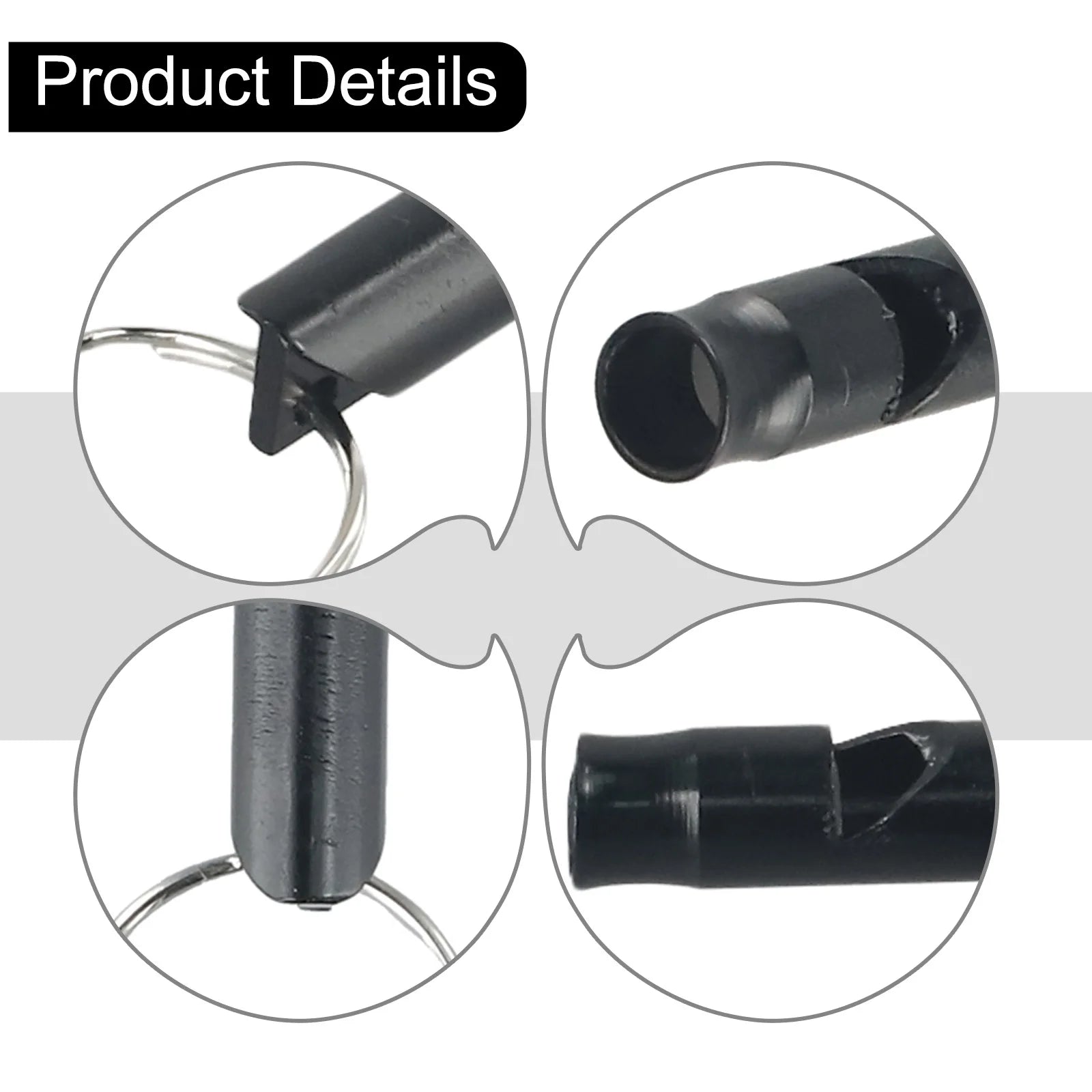 45*8mm Mini Survival Metal Whistle  Distress Pet Training Feeding Helper Outdoor Training Whistle Dogs Repeller Pet Training