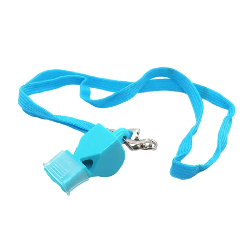 Loud Pea-shaped Whistle 120 Decibel Whistle Professional Sports Whistle Set with Lanyard Mouth Grip for Coaches Referees