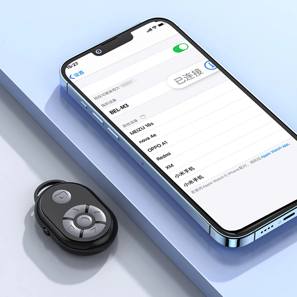 Remote Control Page Turner Bluetooth Smart Phone Screen Auto Clicker for Gaming Live 10m Camera Shutter Video Remote For tiktok
