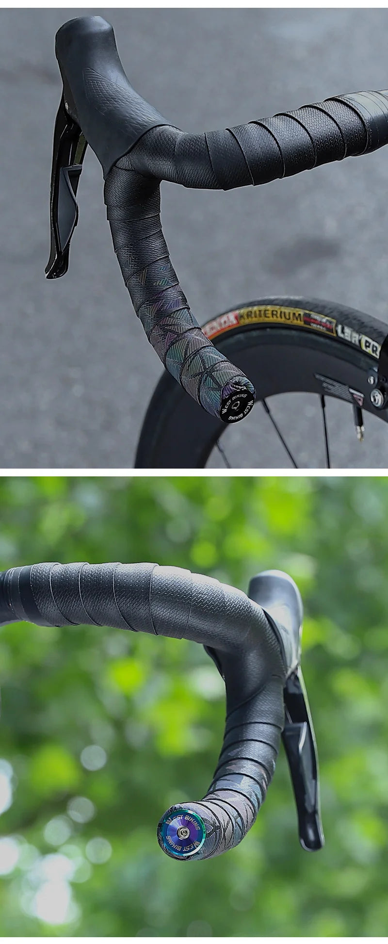 WEST BIKING Colorful Handlebar End Plugs With Tools Alunimum Alloy Road Bike MTB Handle Bar End Cap Expansion Plugs 22-24mm
