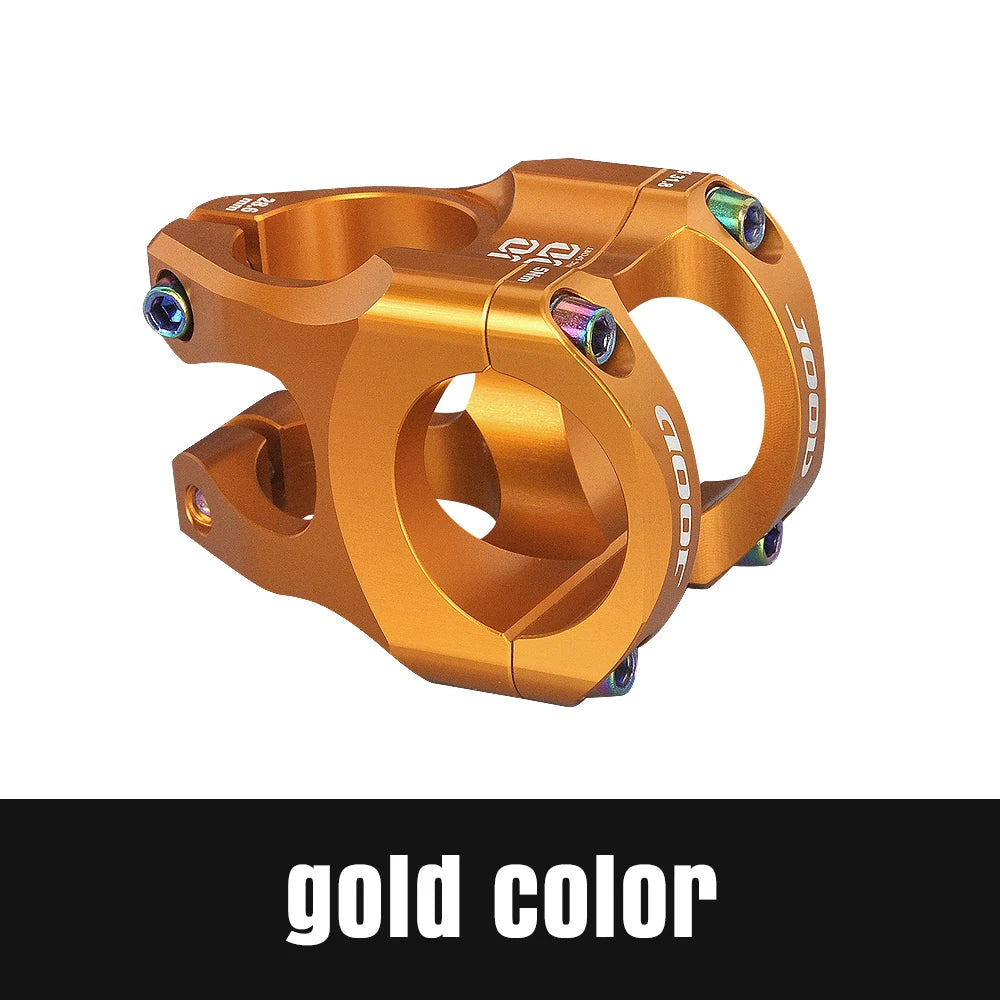 JOOD New CNC Bicycle 35mm Short Stem XT MTB bike stem Bicycle Accessories 31.8mm Stem Riser 28.6 mm Pipe Cycling