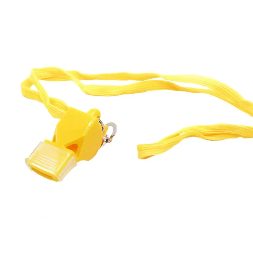 Loud Pea-shaped Whistle 120 Decibel Whistle Professional Sports Whistle Set with Lanyard Mouth Grip for Coaches Referees