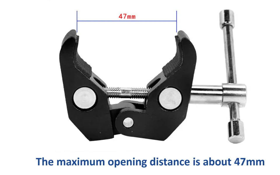 4-11 inch Tablet Car Holder Magic Arm Clamp with 1/4" Adapter for iPad Back Seat Supporter Stand Phone Tablet Accessories in Car