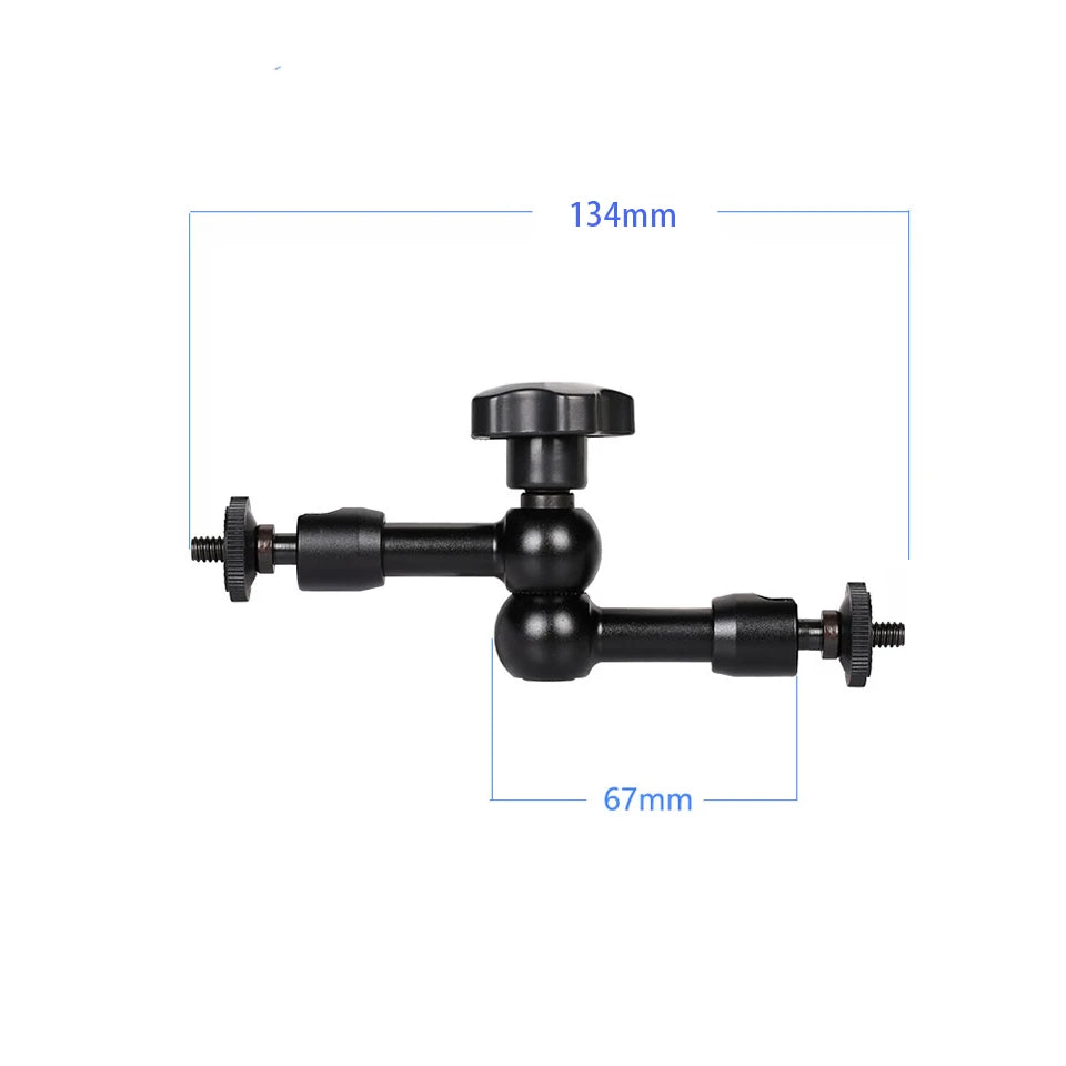 4-11 inch Tablet Car Holder Magic Arm Clamp with 1/4" Adapter for iPad Back Seat Supporter Stand Phone Tablet Accessories in Car