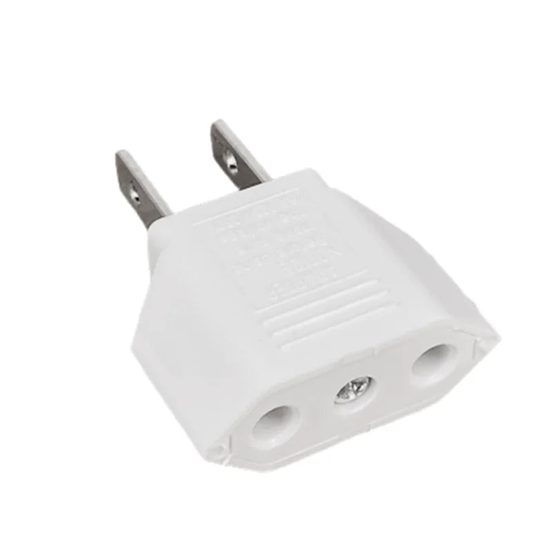 1pcs US/EU American Socket Adapter 2pin 4.0mm European EU To US plug Power adapter Converter Electrical Socket  Outle