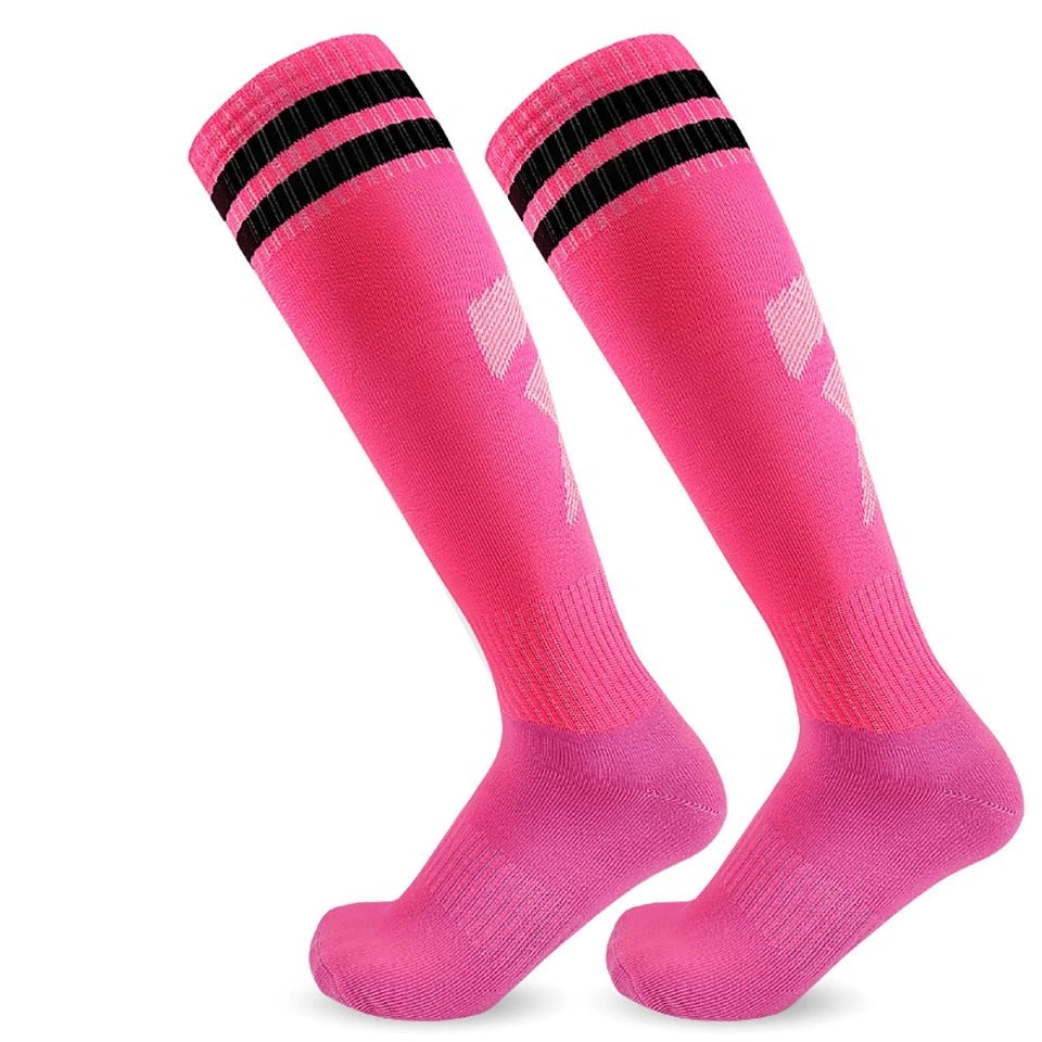 Loogdeel 26-45 Children Adult Football Sports Long Knee Socks Kids Soccer Baseball Adults Legging Stockings Children Sports Sock